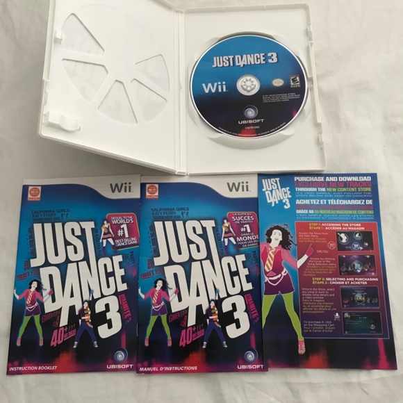 Nintendo Wii Just Dance 3 Disc Manual Included - Picture 6 of 7